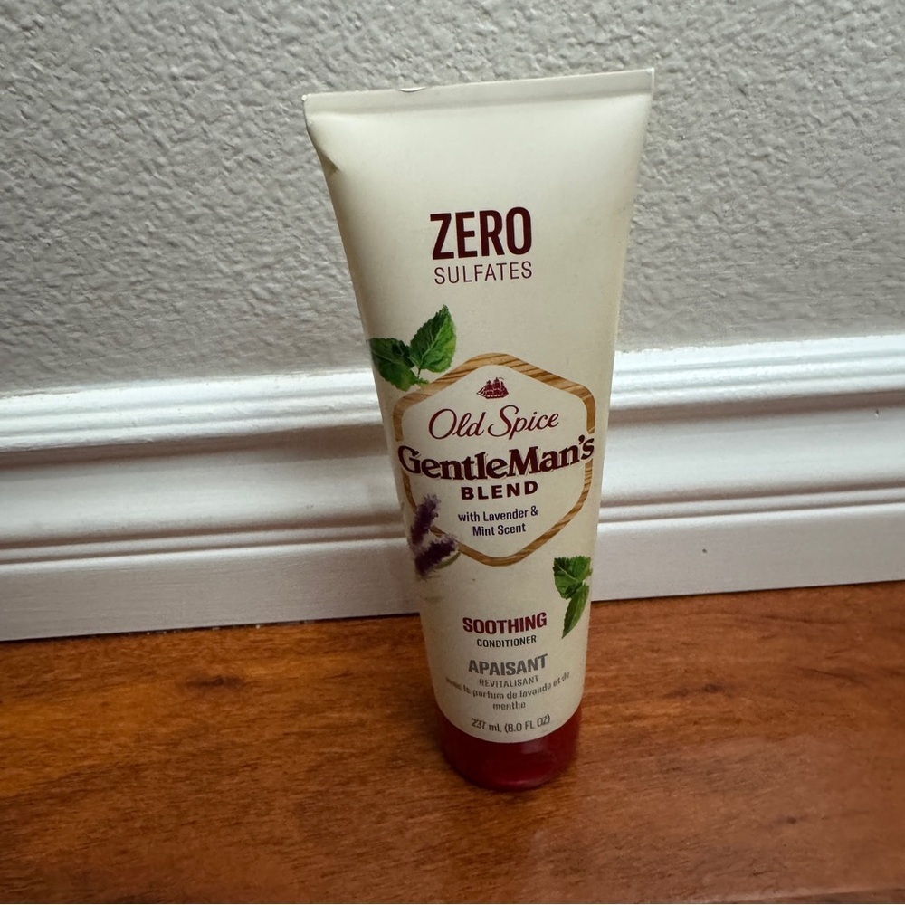 Old Spice Gentle Man's Blend Lavender Mint Scent Soothing Conditioner 8 OZ